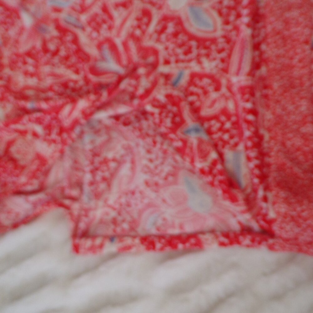 NWOT Tory Burch floral orange silk dress S - Picture 10 of 11